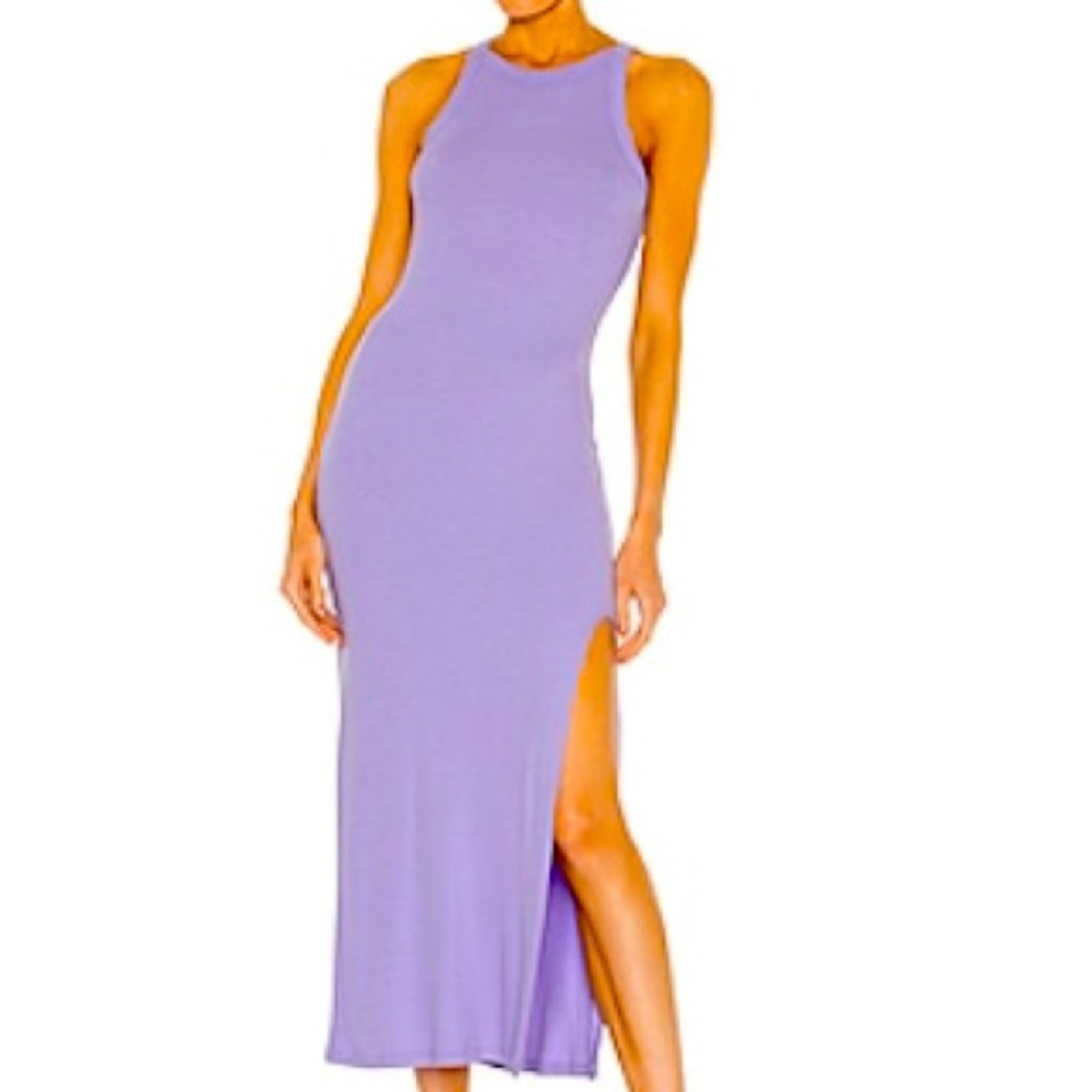 LNA ribbed dress